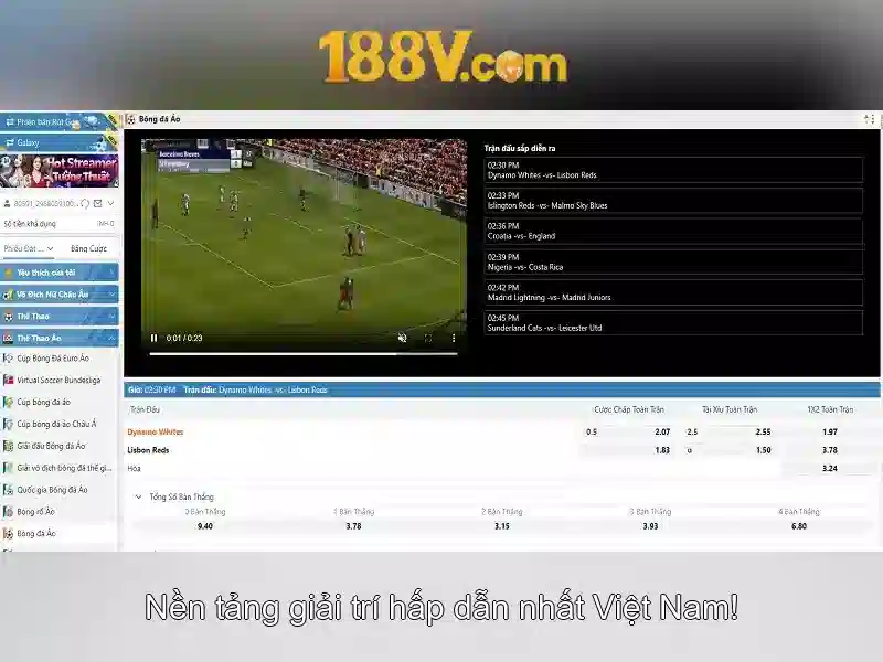 Chạm vào 188v bằng cảm xúc